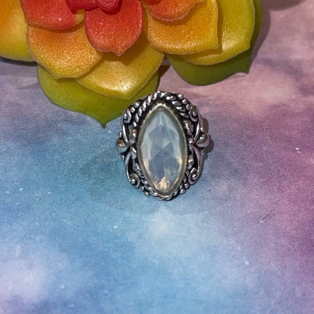 Silver Opalite Ring - image 2